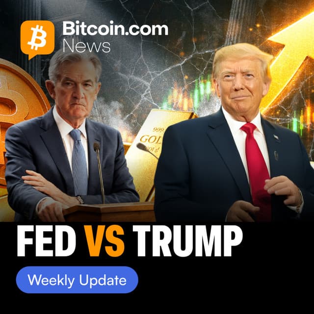 The Fed vs Trump, Gold at ATHs & Why Bitcoin Isn’t Reacting | The Weekly