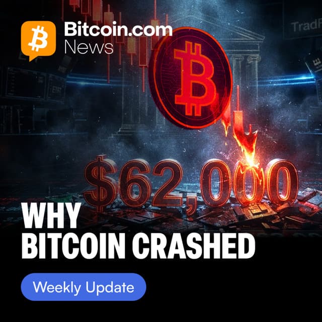 Why Bitcoin Crashed to $62K — ETFs, Macro Chaos & Market Structure Explained