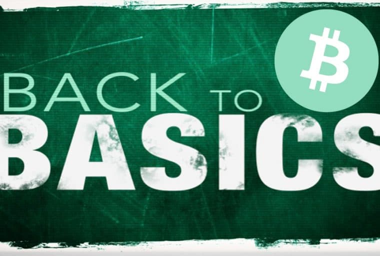 Bitcoin: Let's Get Back to the Basics