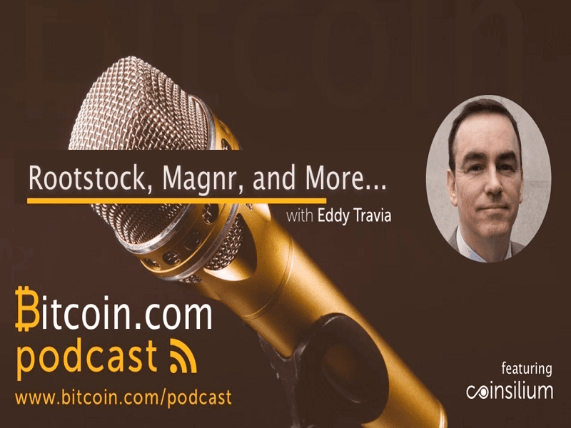 Bitcoin.com Podcast: Eddy Travia of Coinsilium