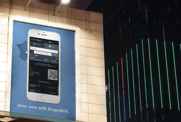 Jaxx Wallet’s ShapeShift Integration Live, Coinbase to Follow
