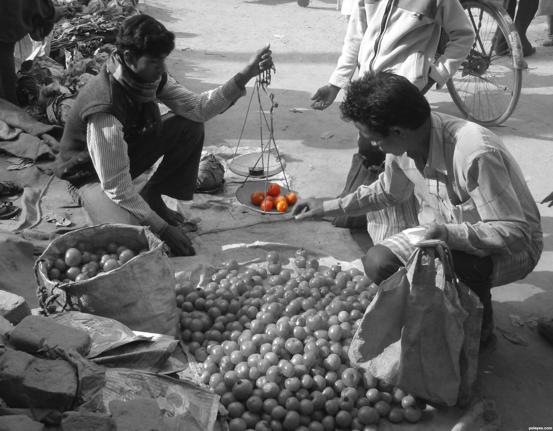 Bitcoin Markets: Black and Gray, White and Red