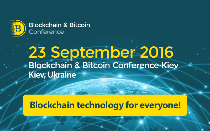 Blockchain in finance and management fields. Fintech and govtech cases at Blockchain Conference Kiev