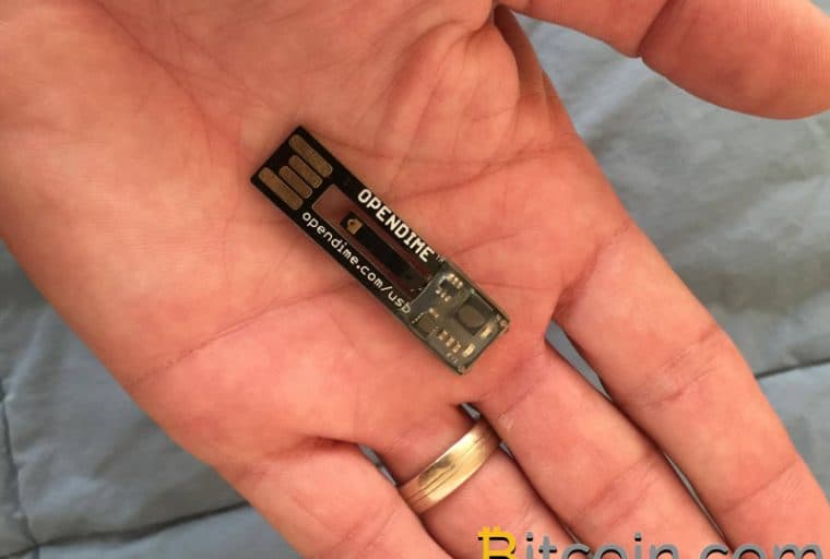 The OpenDime 'Bitcoin Stick' Review