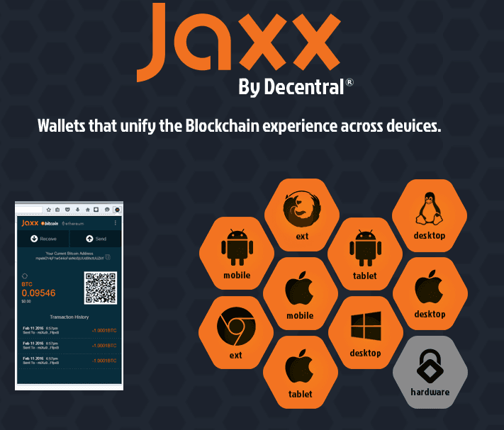 Kryptokit plans to integrate Coinbase into the Jaxx wallet for debit card purchasing
