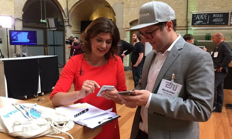 Nicolas Cary speaks about bitcoin and the blockchain at Webit.Festival Europe