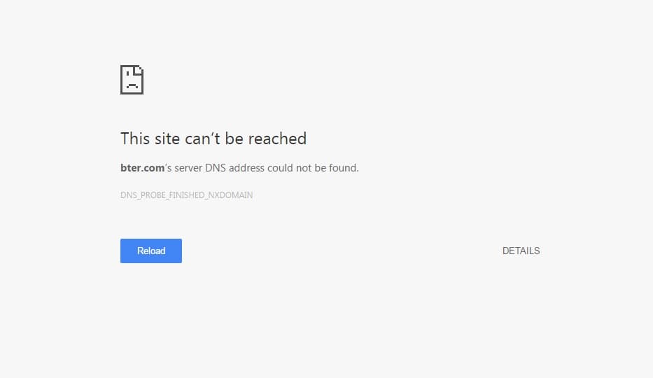 Cryptocurrency exchange Bter offline, rumors begin to circulate (updated)