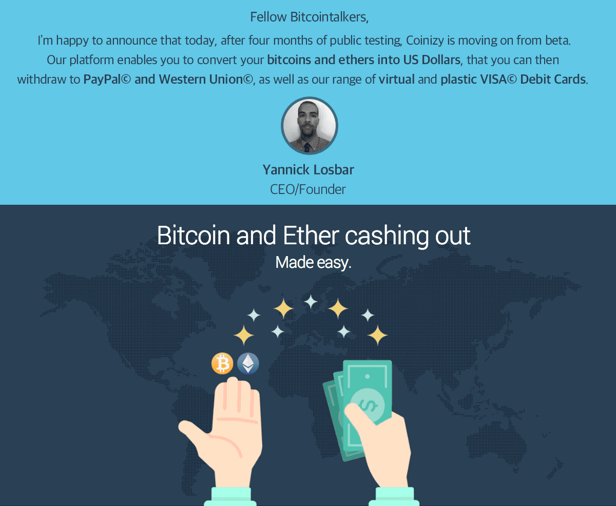 After months of testing, Coinizy moves out of beta testing