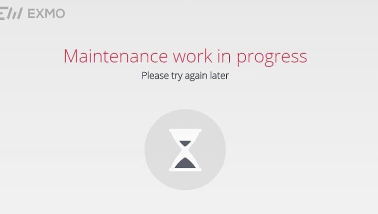 Bitcoin exchange Exmo suffers prolonged outage