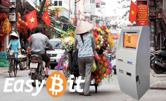 EasyBit expands Global Bitcoin ATM Network Footprint to Vietnam