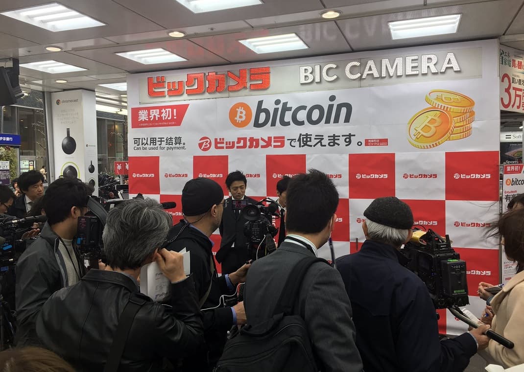 Media Frenzy in Japan as Bic Camera Starts Accepting Bitcoin