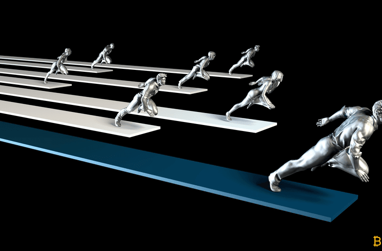 The Cryptocurrency Race Heats up as Bitcoin Dominance Drops 30%