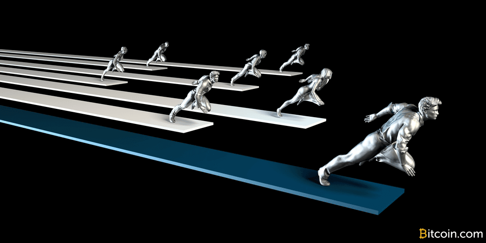 The Cryptocurrency Race Heats up as Bitcoin Dominance Drops 30%