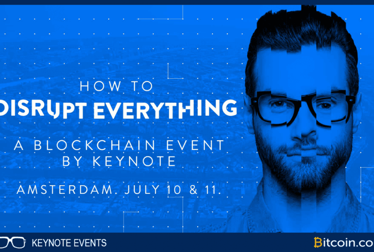 How to Disrupt Everything: the Largest Blockchain Conference Coming to Amsterdam
