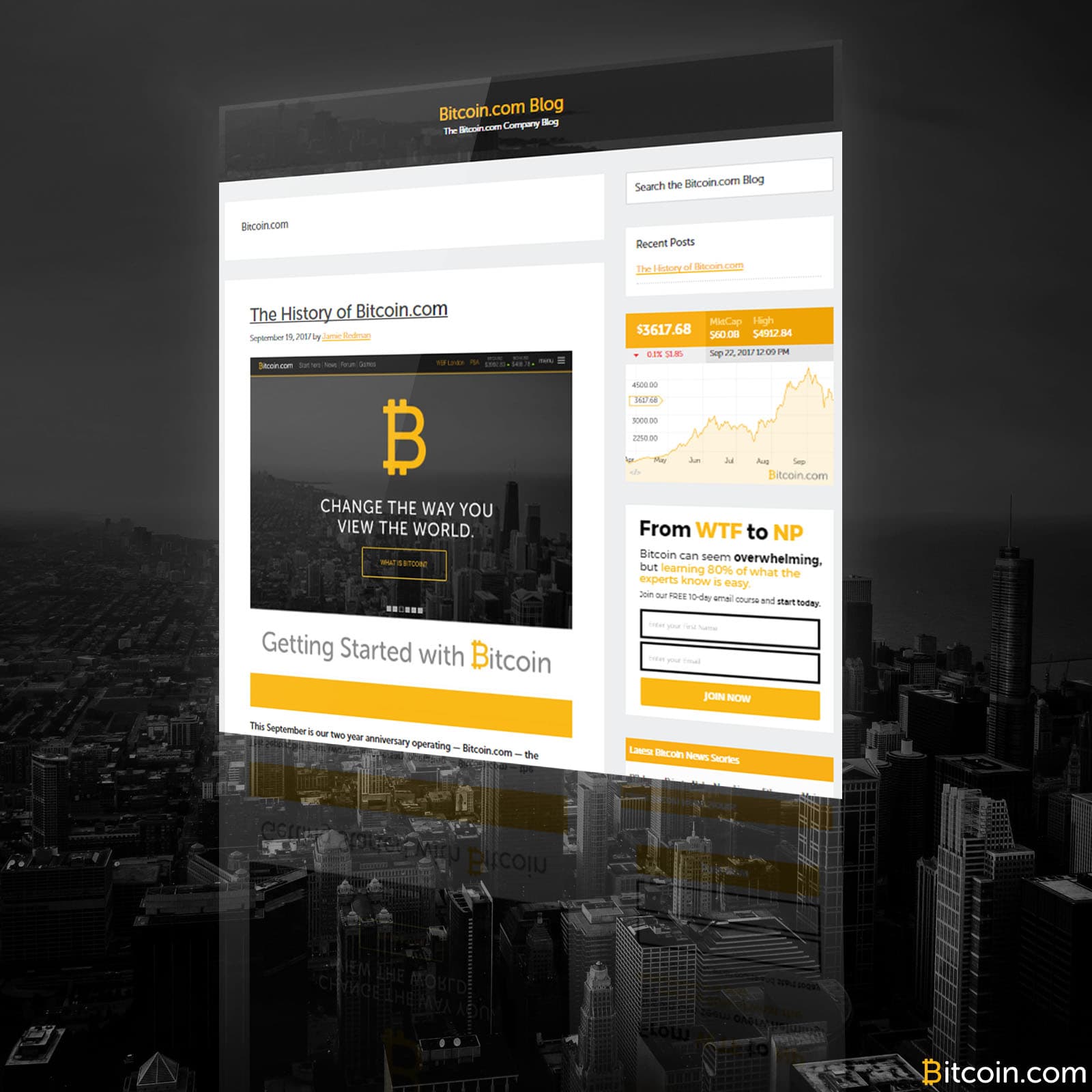 The History of Bitcoin.com: An Introduction to Our New Company Blog