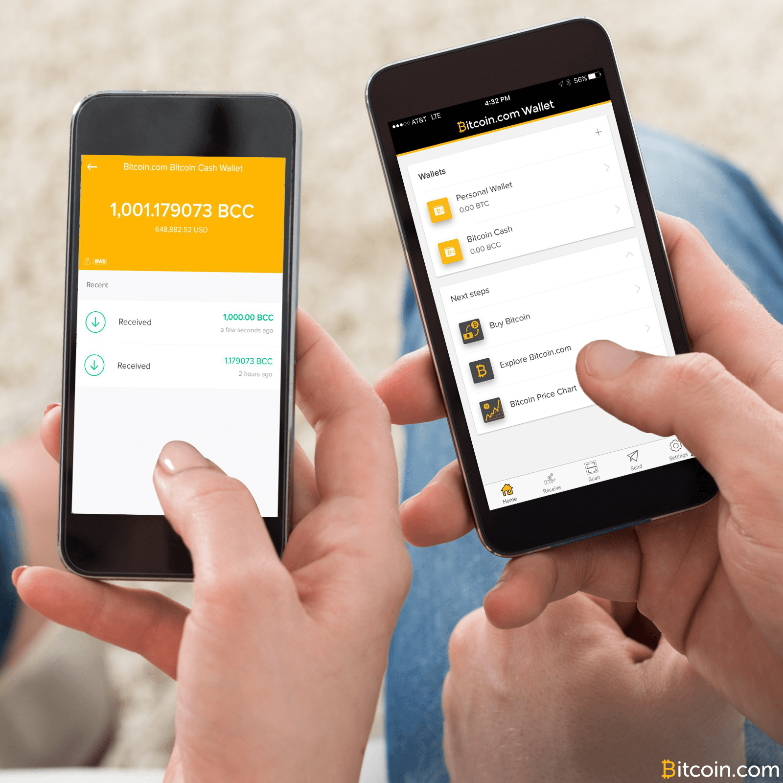 Bitcoin.com Just Added Bitcoin Cash Functionality For All Wallet Versions