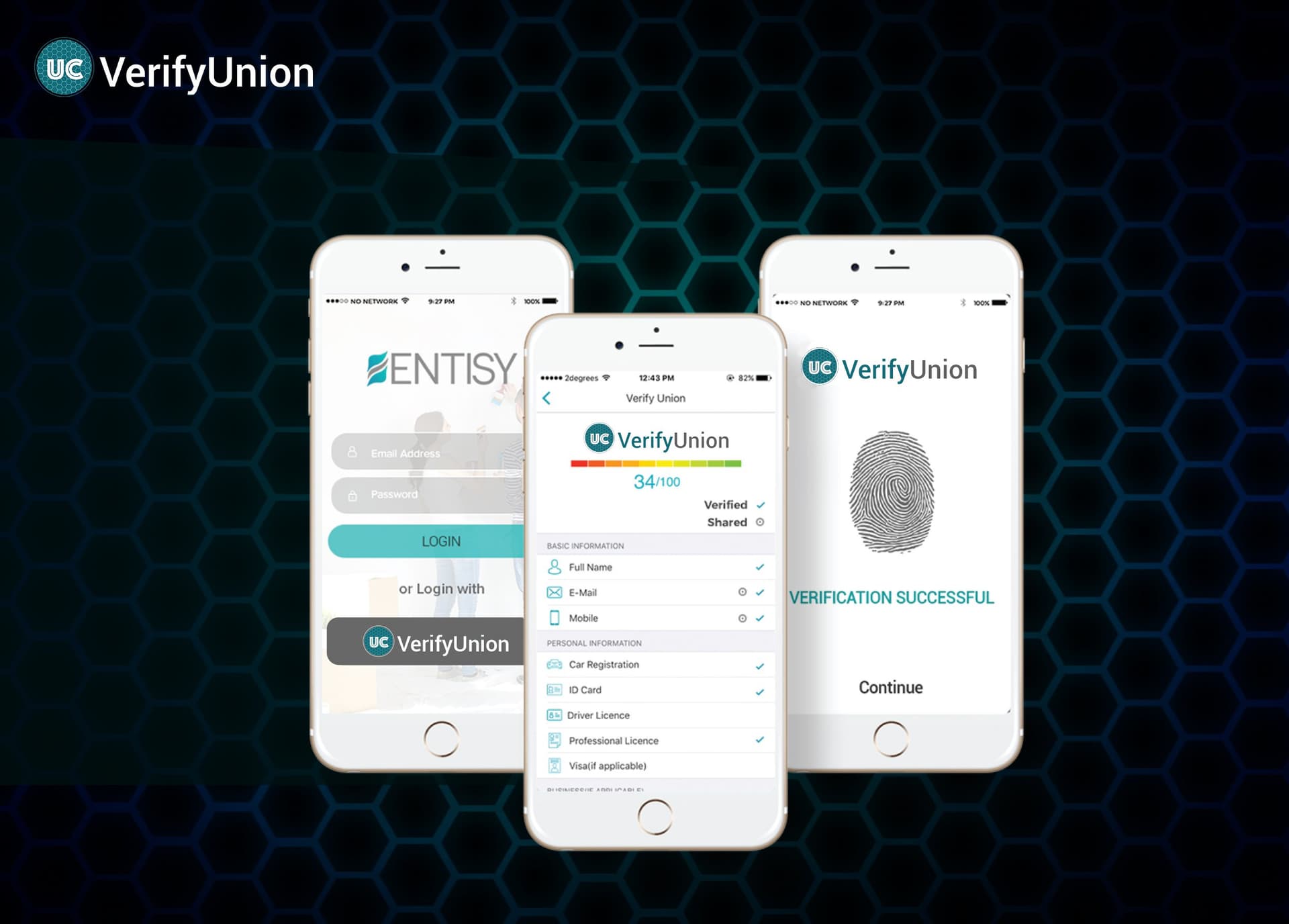 PR: Successful Pre ICO Launch for New Digital Identity Verifier Firm, VerifyUnion