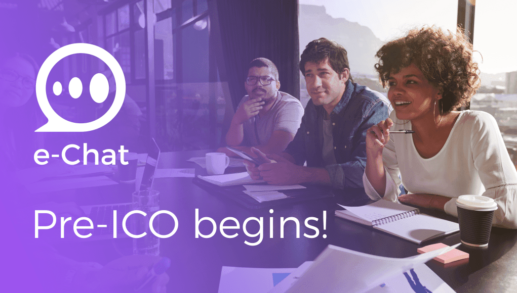 PR: E-Chat Pre-ICO: First Decentralized Messenger with Capabilities of a Multi-Currency Crypto-Wallet