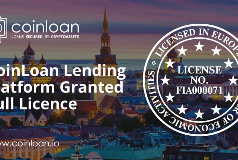 PR: CoinLoan Lending Platform Granted Full License