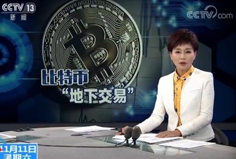China’s Central Television Warns of the Risks of Cryptocurrency OTC Trade