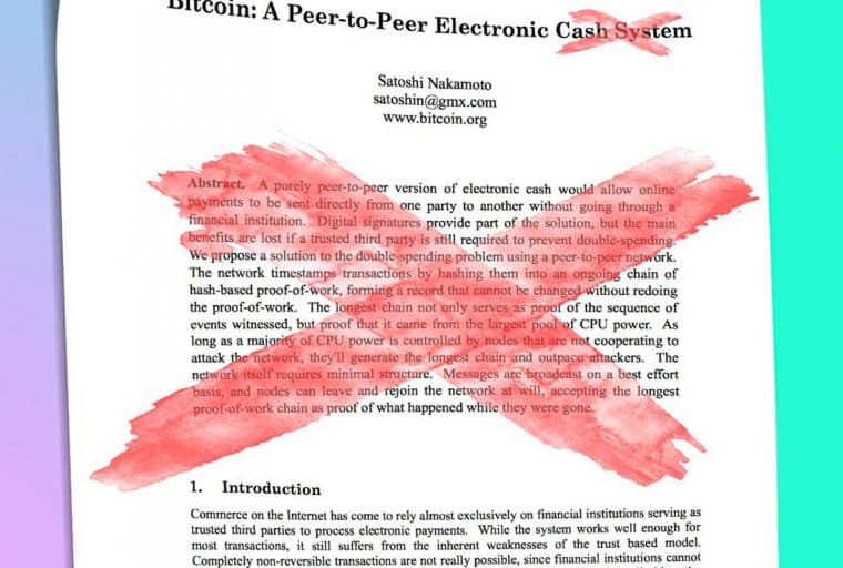 Bitcoin.org Owner Wants to Revise Satoshi's White Paper