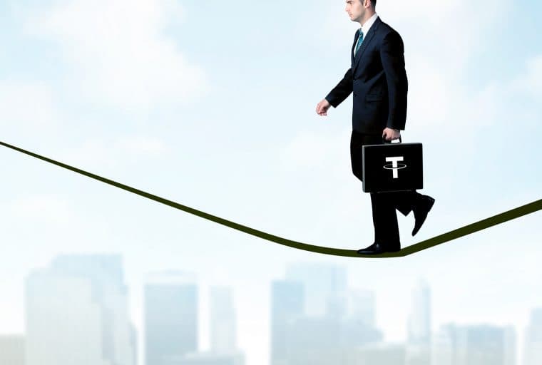 While Tether Critics Grow More Vocal, Belief in the 1:1 Tightrope Remains