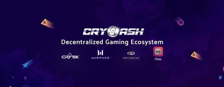 PR: Crycash Gaming ICO Announces Its Token Sale and Partners with Crytek Immediately Bringing Cryptocurrency to Millions of Gamers