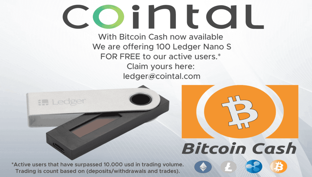 PR: Peer to Peer Crypto Exchange Cointal.com Restores the Cryptocurrency’s Freedom: Performance Summary + Bitcoin Cash Added