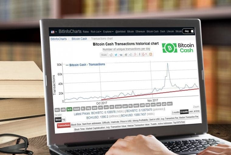 Bitcoin Cash Network Status: Transactions On the Rise