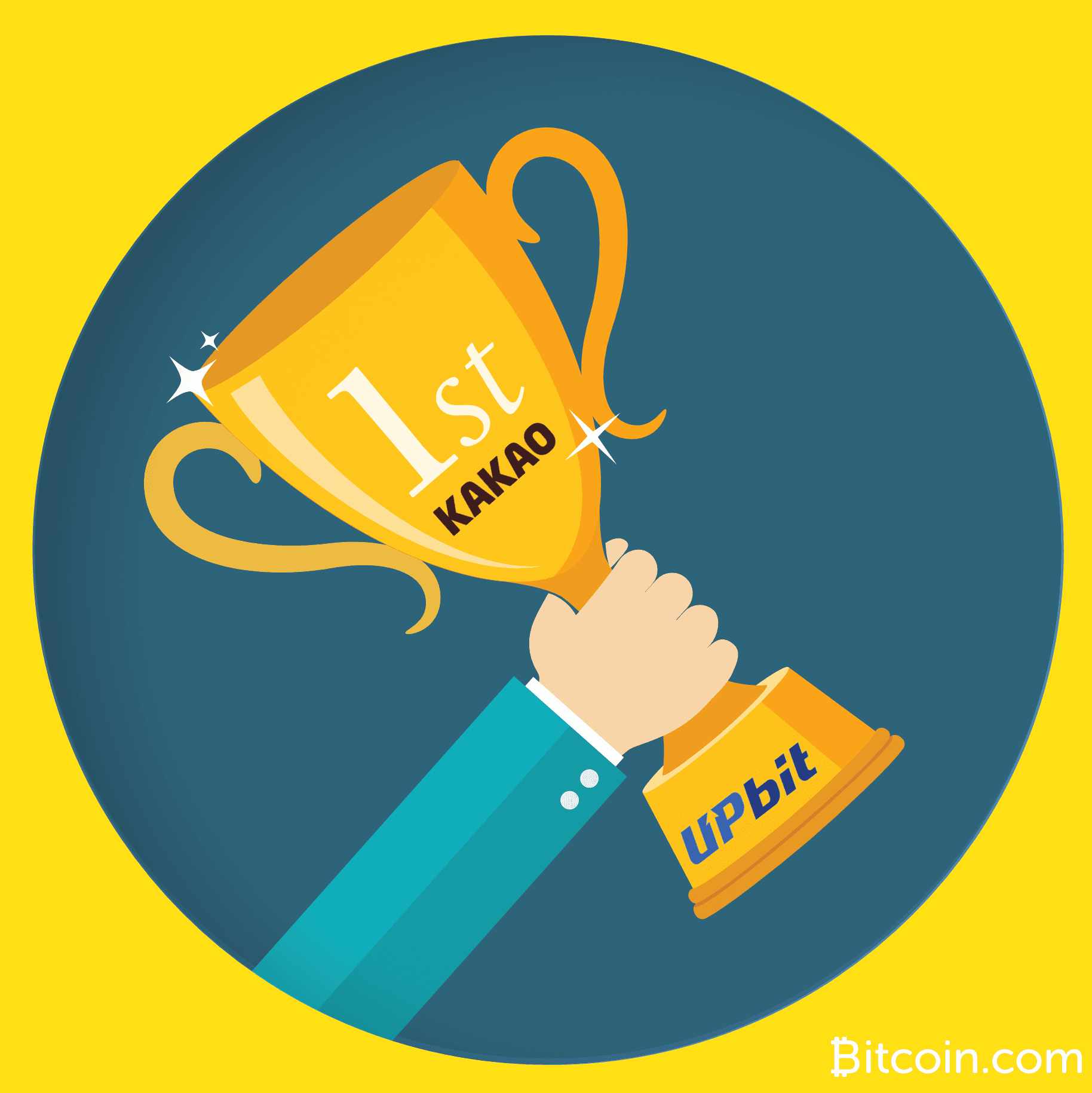 Popular Chat App Kakao's Exchange Upbit Claims Number One Spot in South Korea