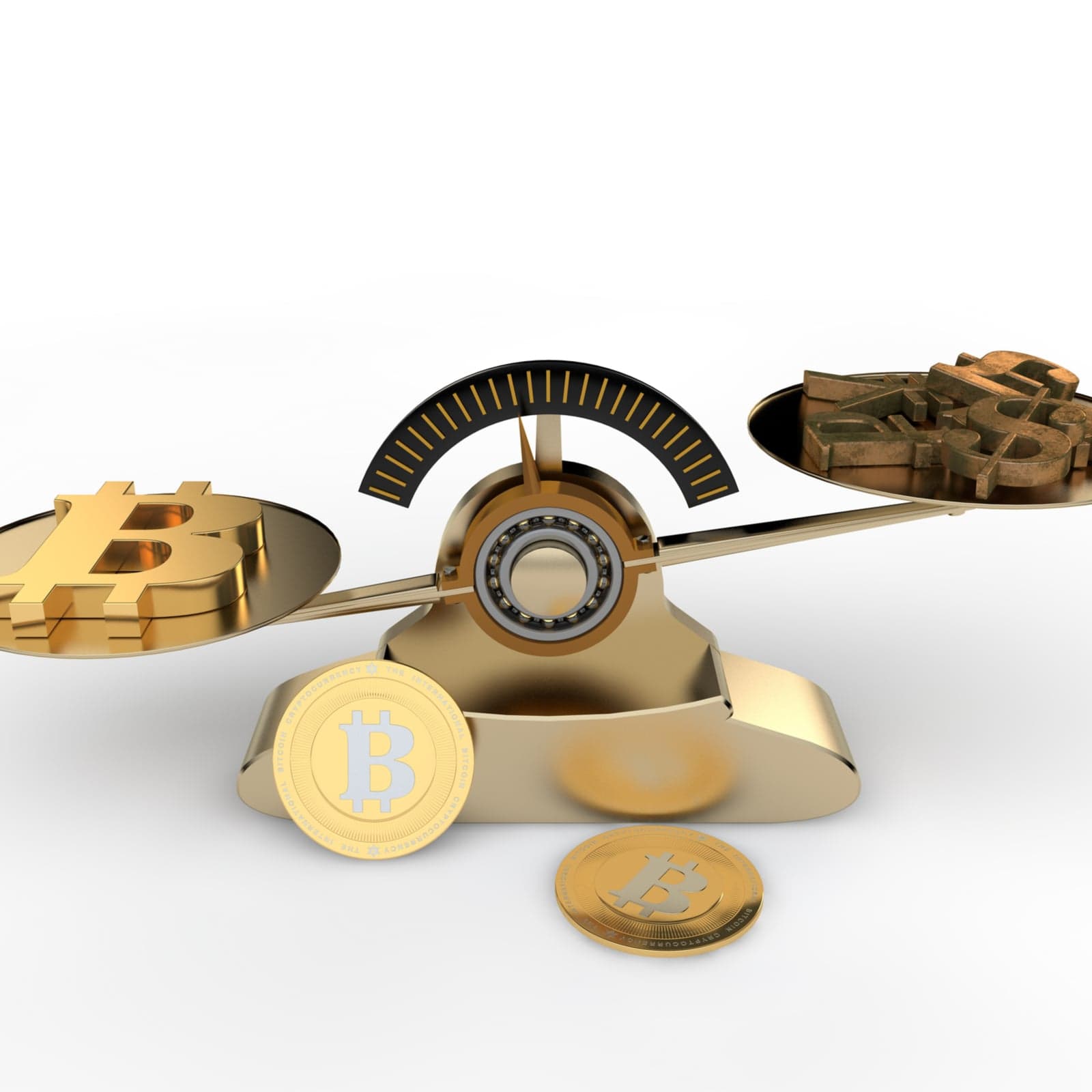 A Visual Comparison Between Bitcoin and Other Markets