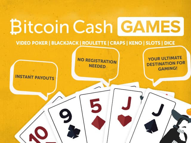 Bitcoin Cash Games Arrives — Play Your Favorites Faster With BCH
