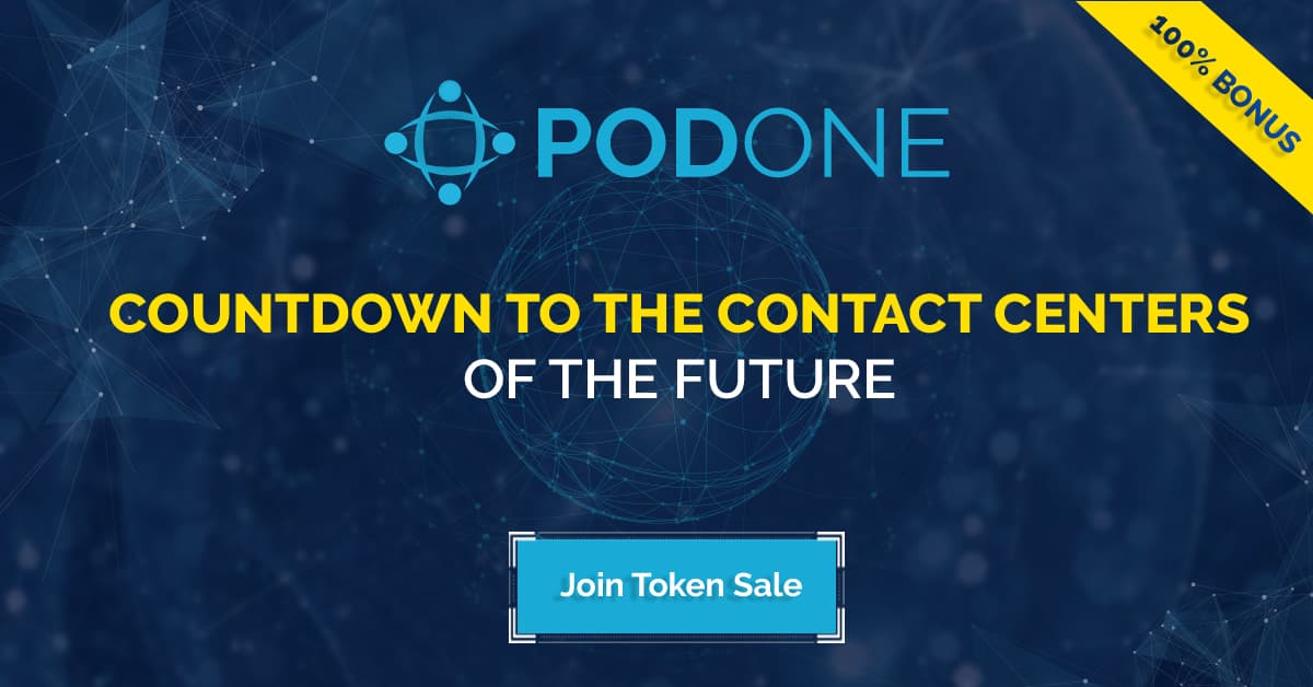 PR: PodOne Adds Veteran Industry Insider to Team and Launches ICO to Revolutionize the Contact Center Industry