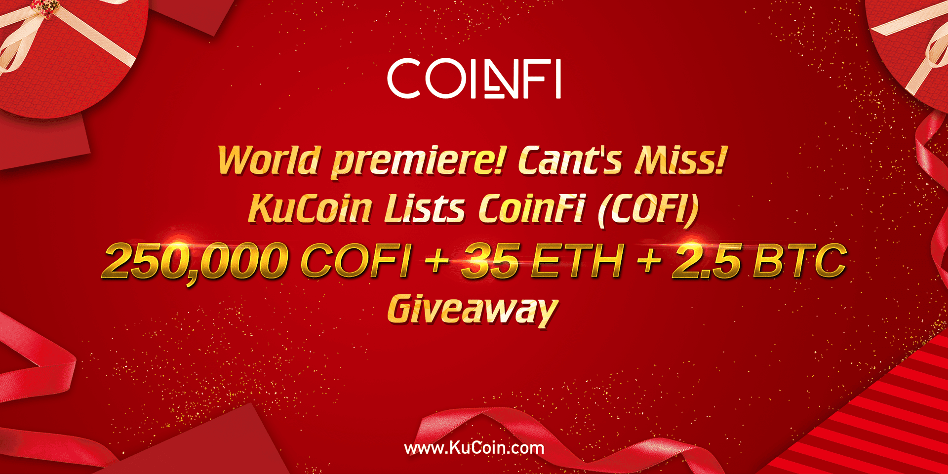 PR: KuCoin Becomes First Cryptocurrency Exchange to List Coinfi (COFI) Token on Jan 29, 2018