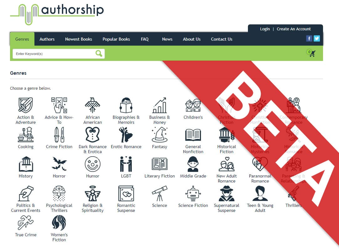 PR:  Publishing Platform Authorship Is Proud to Announce Their Platform Beta Is Open