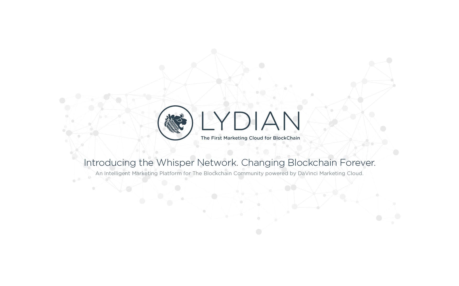 PR: Marketing Cloud Lydian Announces New Investment from Prolific Blockchain Investor, Chris Rouland and Announcement of New Advisors