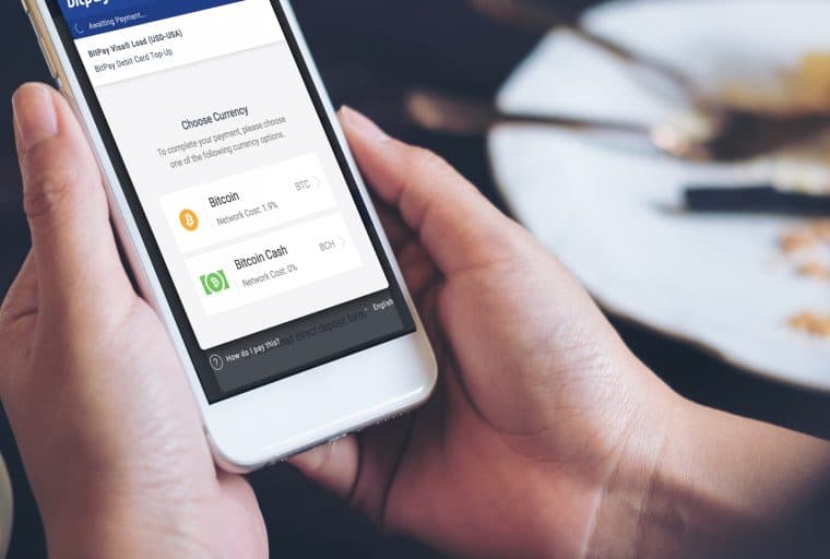 Bitpay Launches Bitcoin Cash Debit Card Top Ups