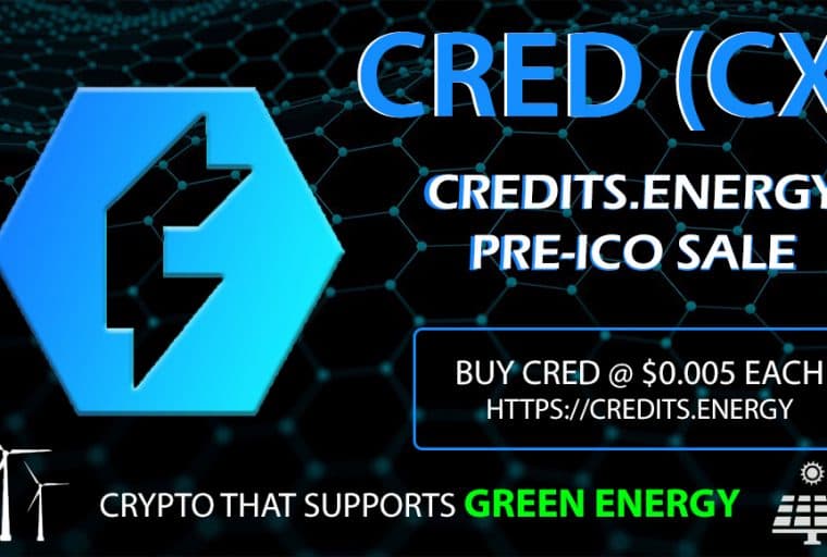 PR: Credits.Energy - New Revolutionary Cryptocurrency with Mobile Mining App Aims to Support Renewable Energy and Sustainable Projects
