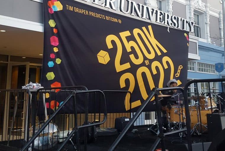 On the Money Prognosticator Draper’s Bitcoin Price Prediction: $250,000 by 2022