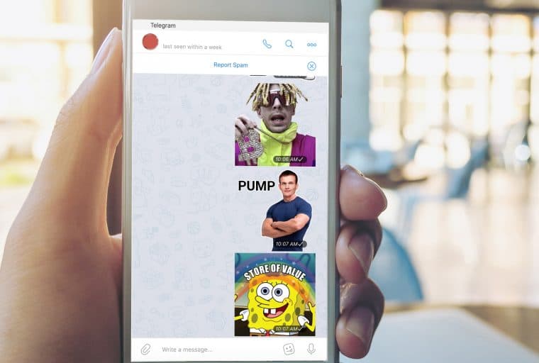 Forget Emojis - Bitcoin Sentiment is Expressed Through Sticker Sets in Chats