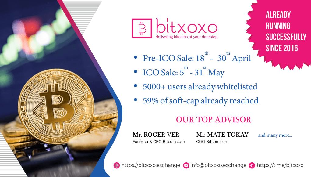 PR: Bitxoxo Exchange Has Launched Its Own ICO Token