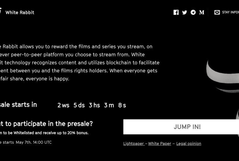 PR: Blockchain Enabled Streaming Ecosystem White Rabbit Partners with Media Production Company K5