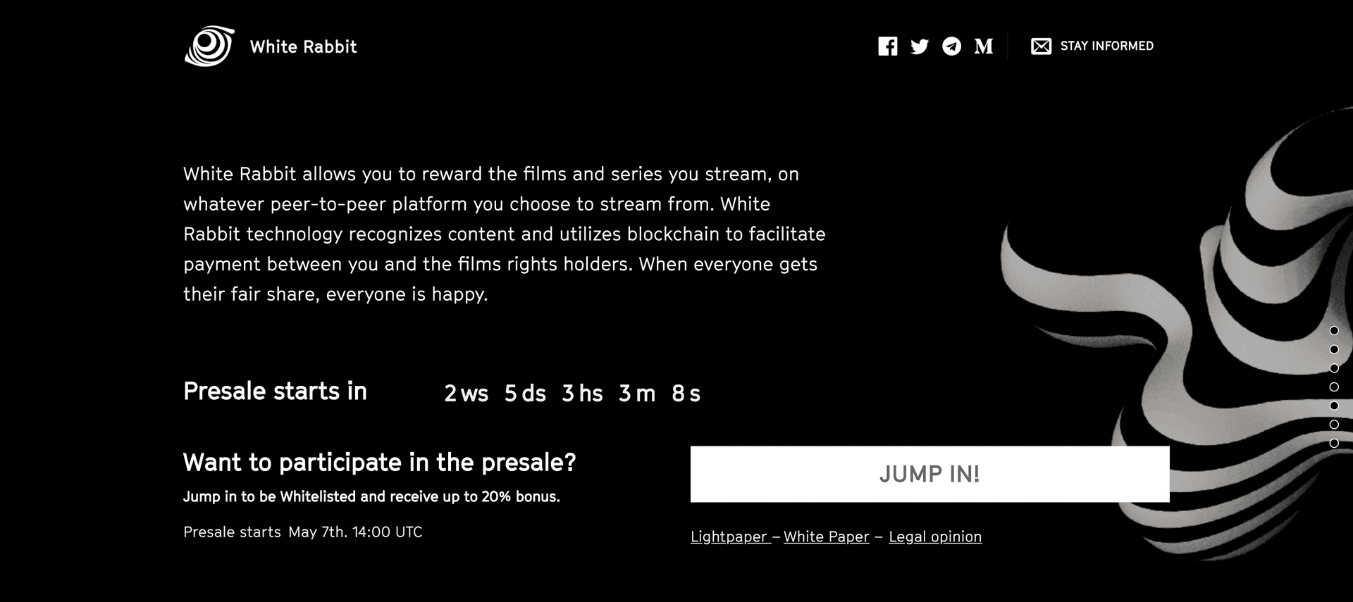 PR: Blockchain Enabled Streaming Ecosystem White Rabbit Partners with Media Production Company K5