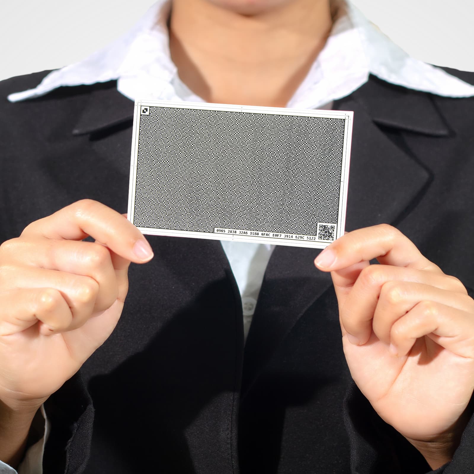 Revealer Card Visually Encrypts a Cryptocurrency Seed Phrase