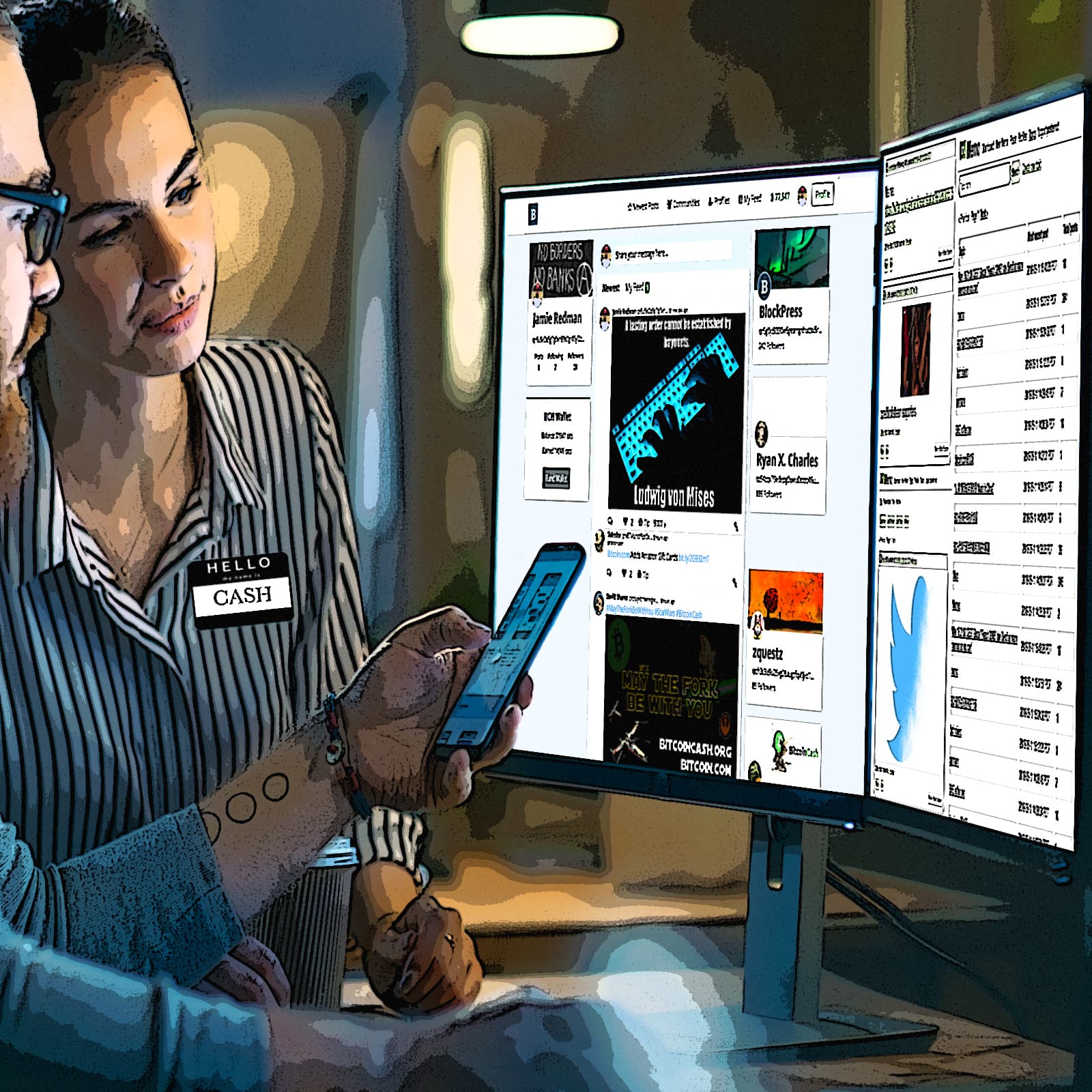 BCH-Powered Social Media Apps  Launch New Features