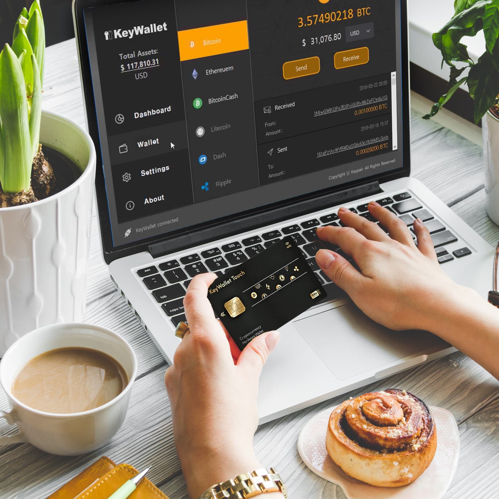 Korean Firm Keypair Launches Credit Card-Shaped NFC Hardware Wallet