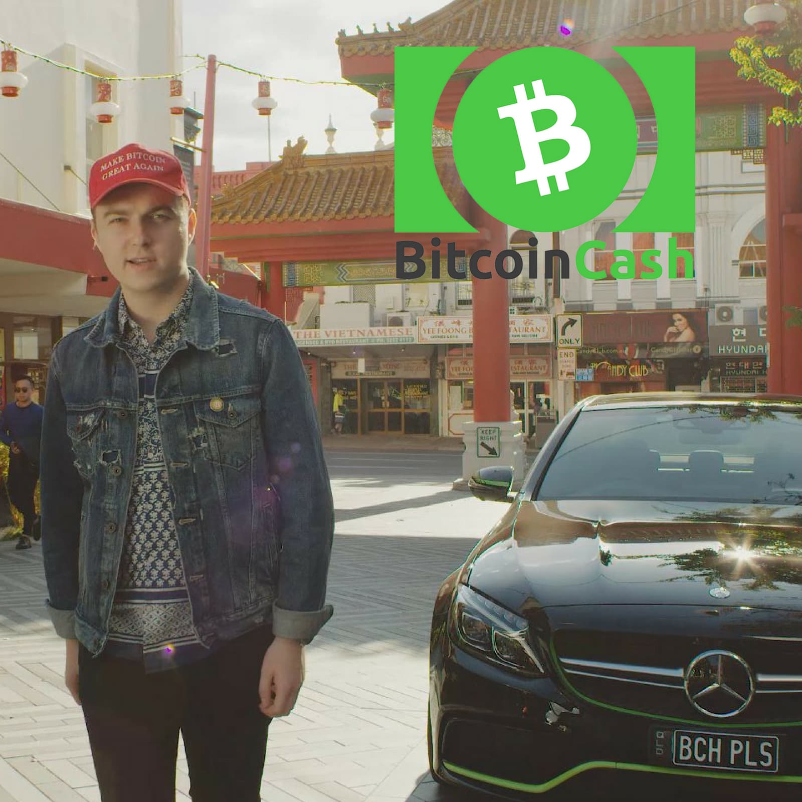 Make Bitcoin Great Again via Viral Videos: a Tale of Two Coins