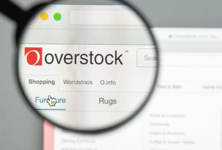 Overstock Generates "Between $68,000 and $120,000" in Crypto Weekly
