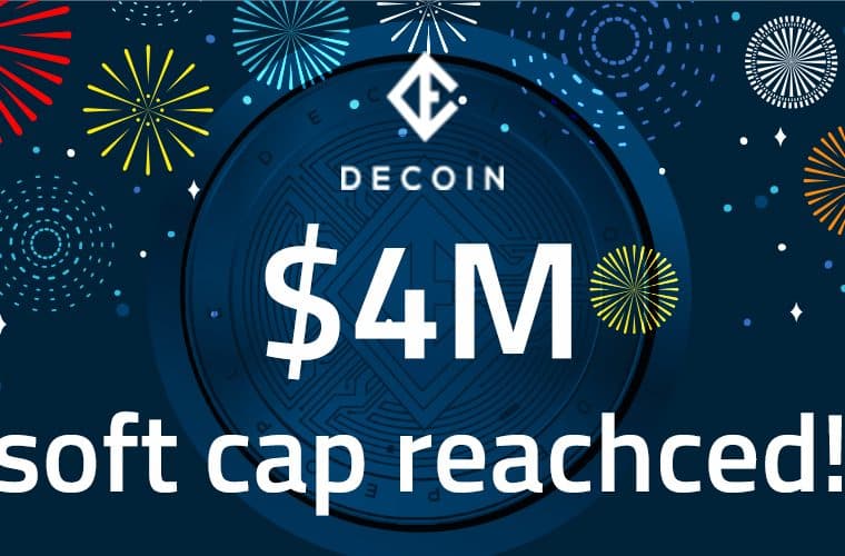 PR: DECOIN.IO Crosses Soft Cap with Exciting Developments on the Horizon