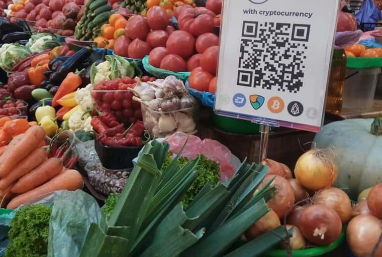 Kiev’s Bessarabsky Market Accepts Cryptocurrencies for Groceries